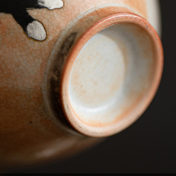 Buddha Stones Cute Cat Ceramic Gaiwan Teacup Kung Fu Tea Cup With Lid 130ml - image 4