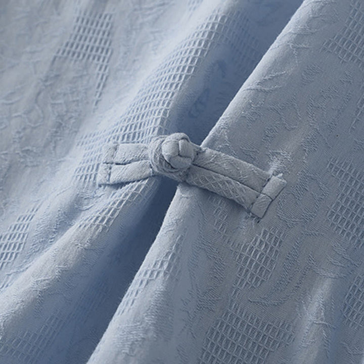 Buddha Stones Summer Solid Color Sleeveless Women's Cotton Linen Vest Waistcoat - image 3