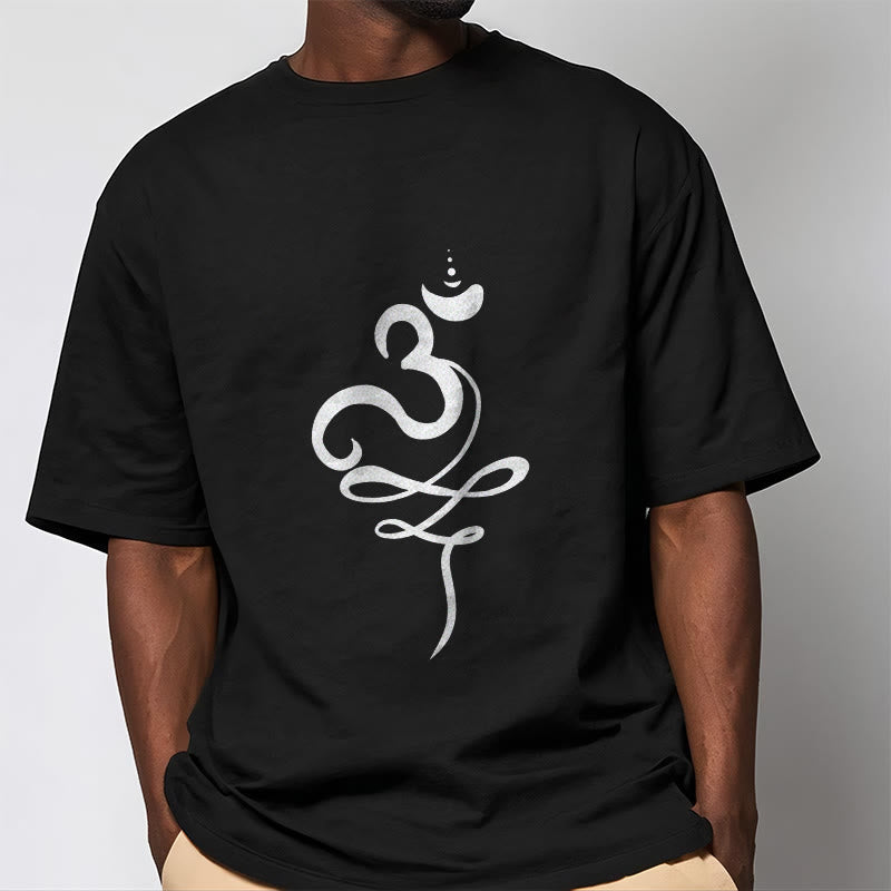 Buddha Stones OM Sanskrit Tee T-shirt - image 1