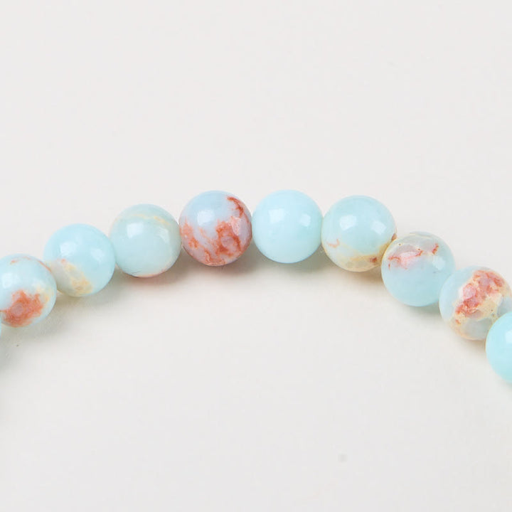 Buddha Stones Shoushan Stone Copper Coin Money From All Directions Wealth Bracelet - image 4