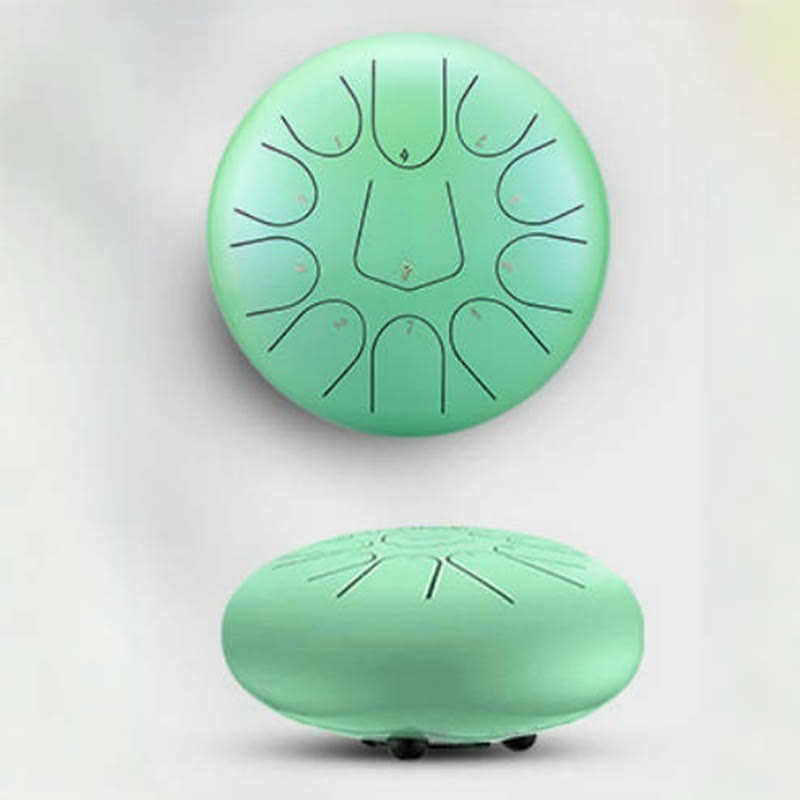 Buddha Stones Steel Tongue Drum Sound Healing Meditation Drum Kit 13 Note 12 Inch Percussion Instrument - image 12