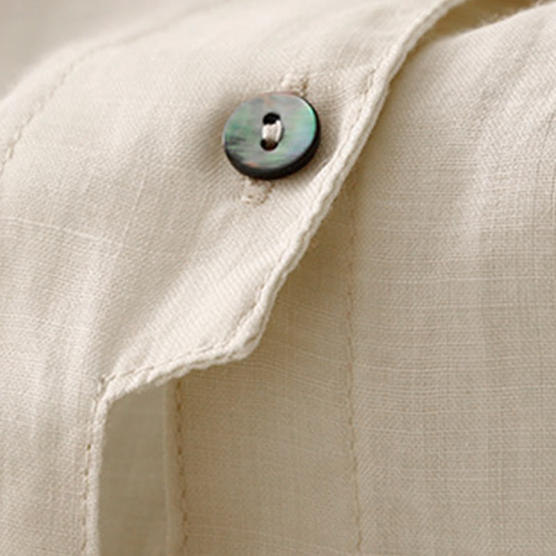 Buddha Stones Casual Plain Women's Crew Neck Design Cotton Polyester T-shirt - image 21