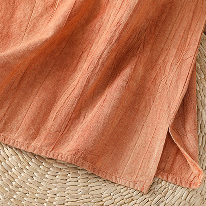 Buddha Stones Retro Frog-Button Design Women's Cotton Sleeveless Vest - image 8