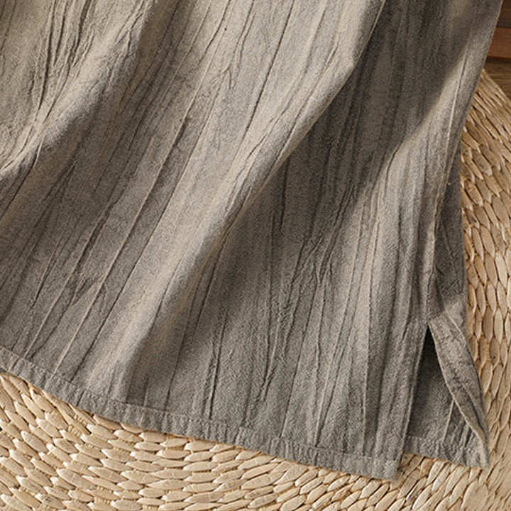 Buddha Stones Retro Frog-Button Design Women's Cotton Sleeveless Vest - image 22