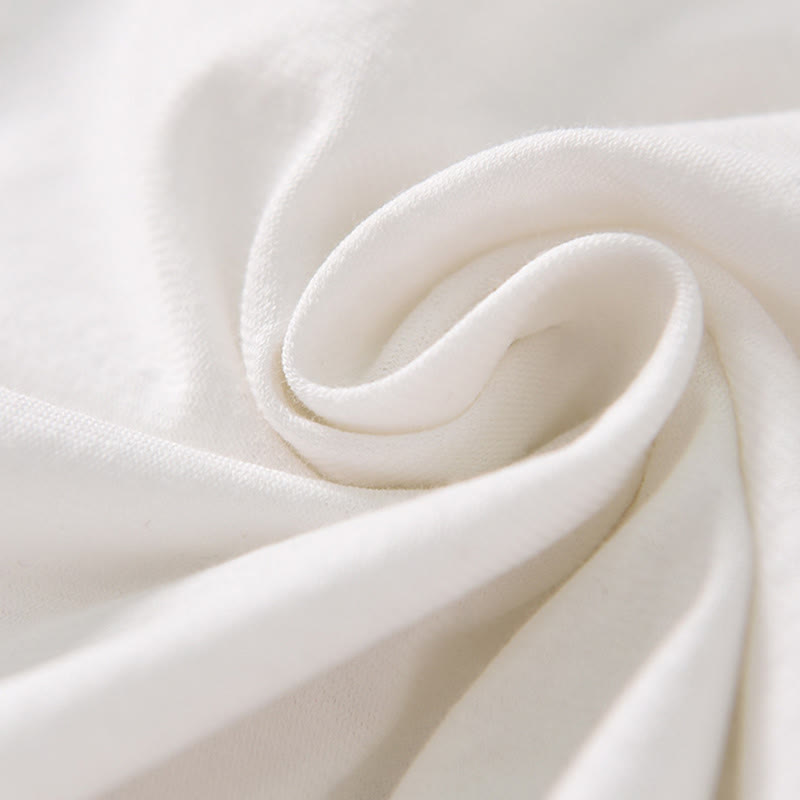 Buddha Stones Summer Pure Color Chinese Frog-Button V-Neck Cotton Linen Women's Long Sleeve Shirt - image 19