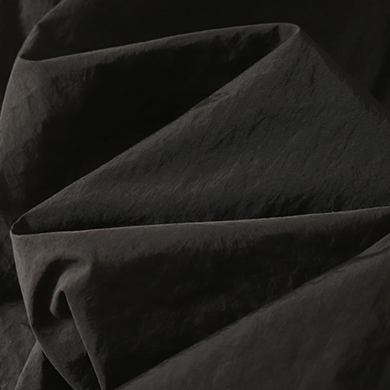 Buddha Stones Summer Vintage Plain Drawstring Cuffed Women's Pants With Pockets - image 18