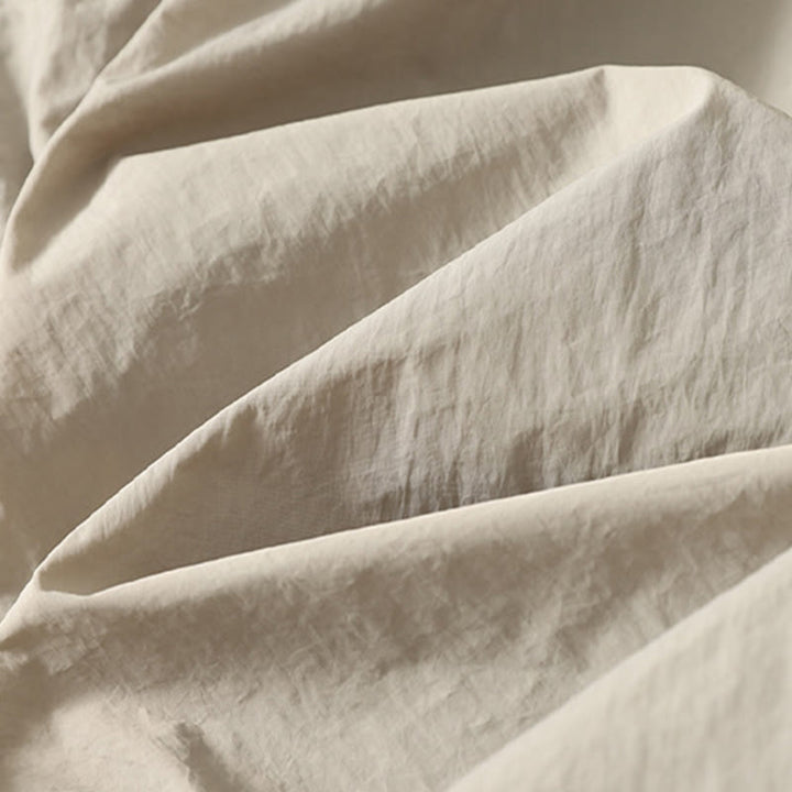 Buddha Stones Summer Vintage Plain Drawstring Cuffed Women's Pants With Pockets - image 3