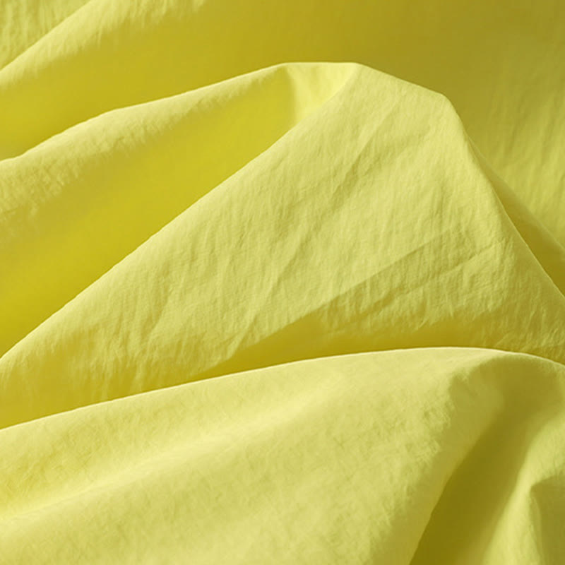 Buddha Stones Summer Vintage Plain Drawstring Cuffed Women's Pants With Pockets - image 30