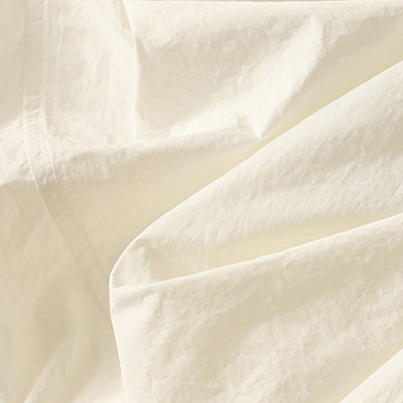 Buddha Stones Summer Vintage Plain Drawstring Cuffed Women's Pants With Pockets - image 12