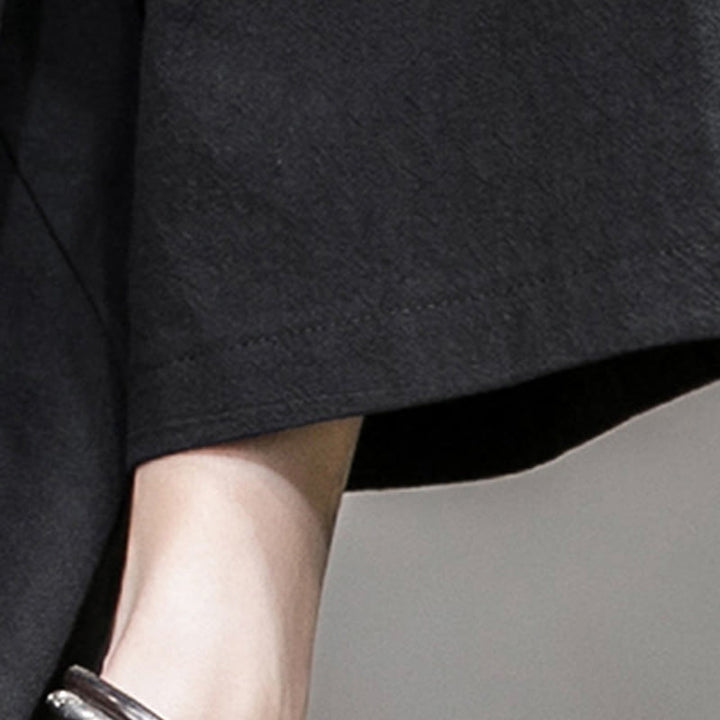 Buddha Stones Chinese Frog-Button Design Open Front Jacket Men's Cotton Linen Long Sleeve Kimono - image 3