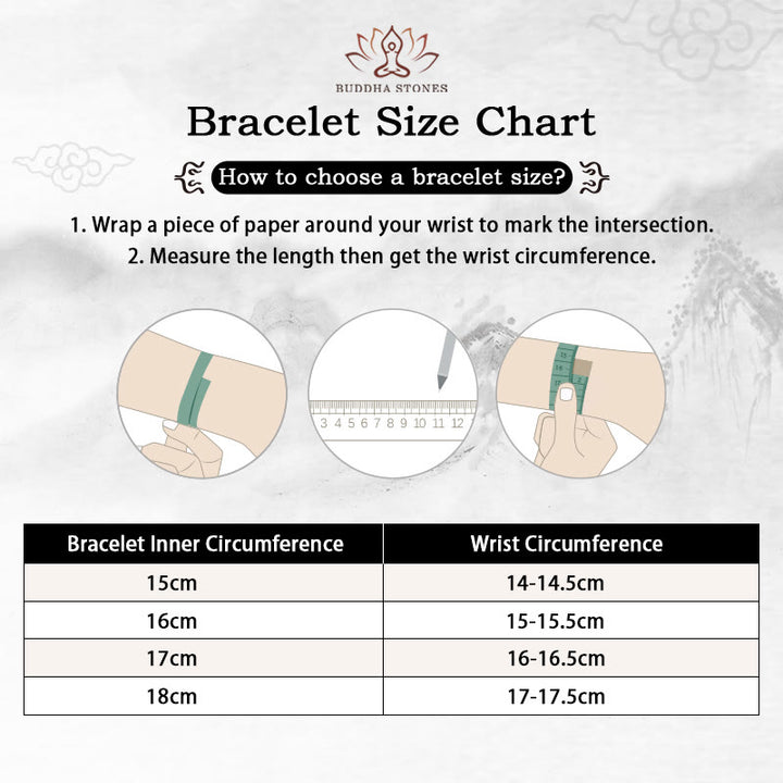 Buddha Stones Picture Jasper Irregular Blocks Balance Bracelet - image 6