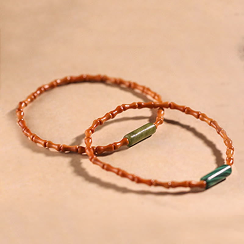 Buddha Stones Ultra-fine Olive Pit Peace Bracelet - image 17