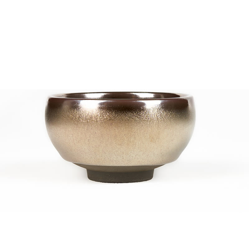 Buddha Stones Handmade Chinese Jianzhan Koi Fish Lotus Leaf Ceramic Teacup Kung Fu Tea Cup 150ml - image 7