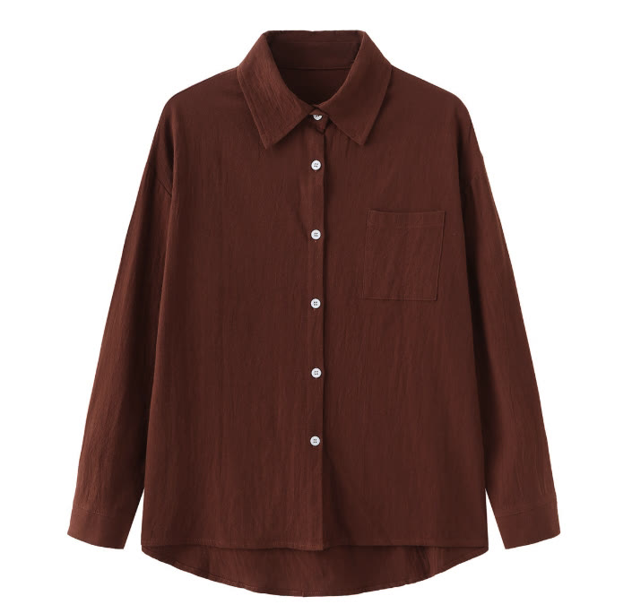 Buddha Stones 2Pcs Long Sleeve Shirt Top With Pockets Drawstring Pants Meditation Cotton Clothing Women's Set - image 7