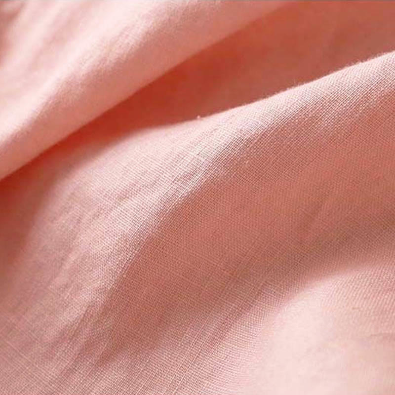 Buddha Stones Casual Embroidered Flowers Slant Collar Strap Long Sleeve Cotton Women's Shirt - image 5