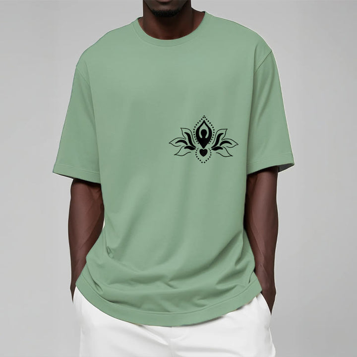 Buddha Stones Lotus Meditation Buddha Pattern Design Tee T-shirt - image 15