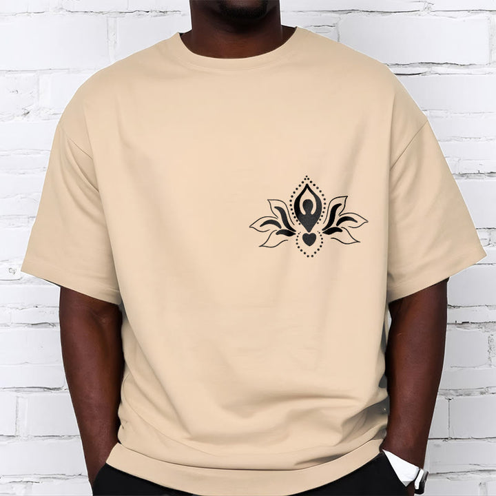 Buddha Stones Lotus Meditation Buddha Pattern Design Tee T-shirt - image 9