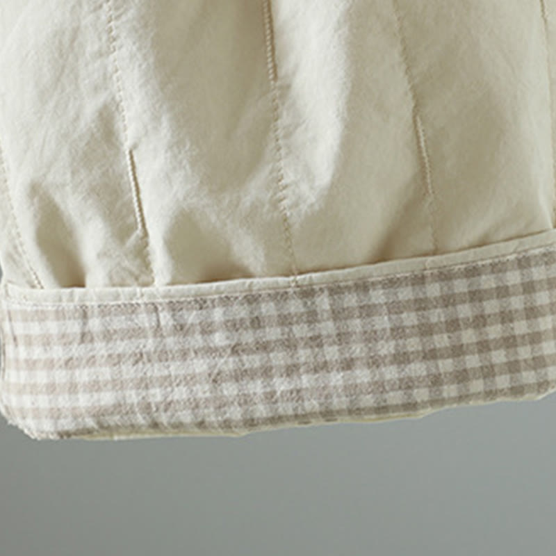 Buddha Stones Winter Plain Women's Harem Cotton Ankle-Length Pants With Pockets - image 16