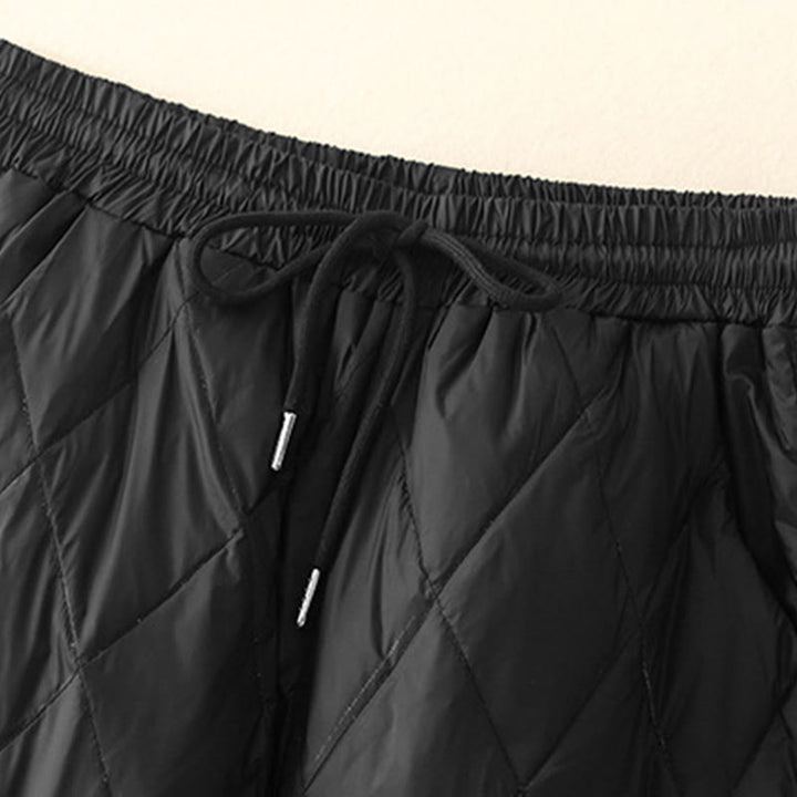 Buddha Stones Casual High Waist Drawstring Design Women's Wide Leg Cotton Pants With Pockets - image 5