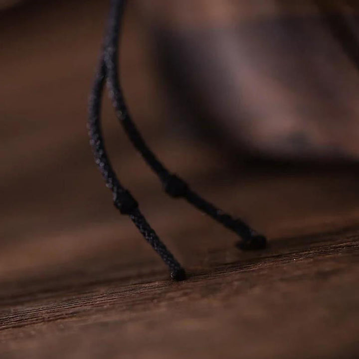 Buddha Stones Making A Fortune Chinese Character Copper Coin Wealth Necklace Pendant - image 7