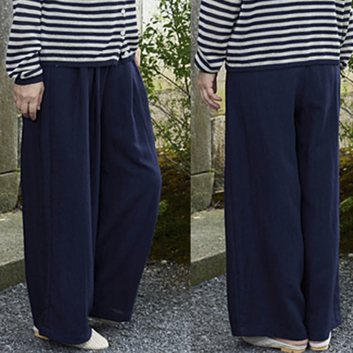 Buddha Stones Plain Ankle-Length Women's Pants With Pockets For Older Adults - image 32