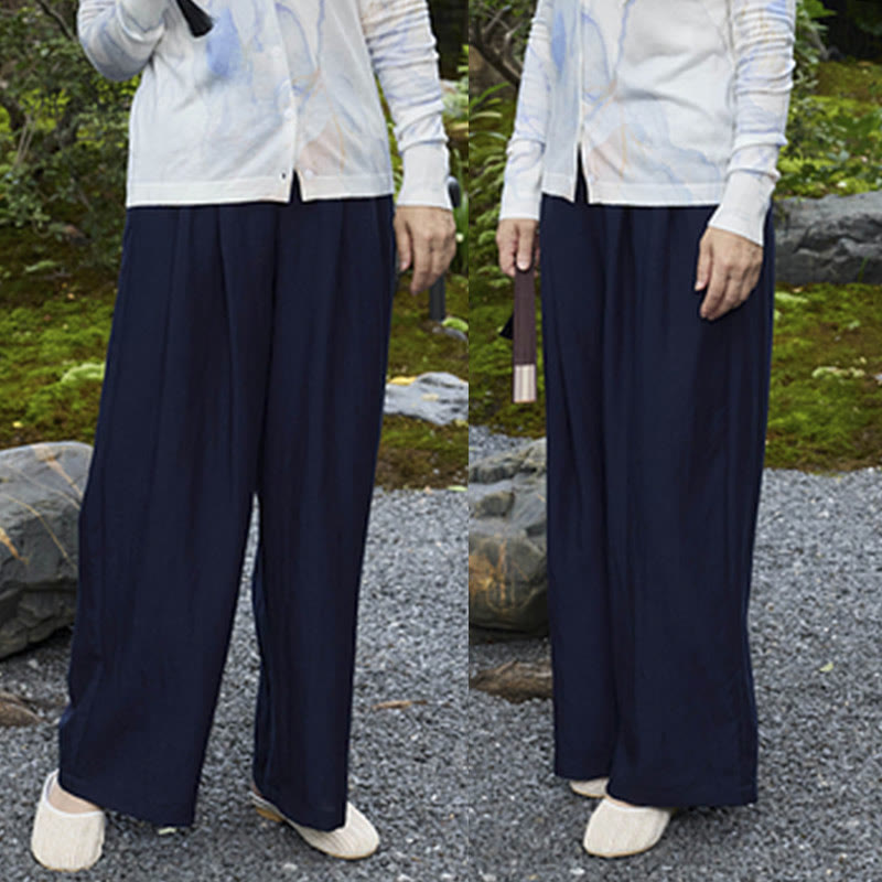 Buddha Stones Plain Ankle-Length Women's Pants With Pockets For Older Adults - image 30