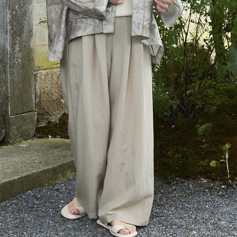 Buddha Stones Plain Ankle-Length Women's Pants With Pockets For Older Adults - image 11