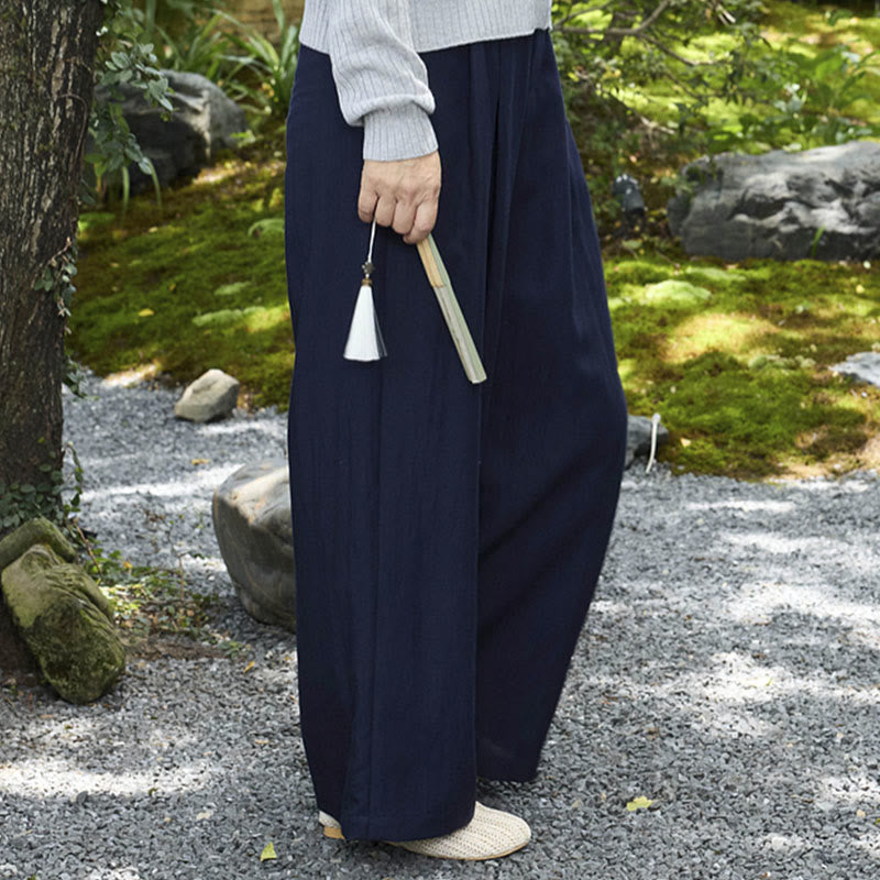 Buddha Stones Plain Ankle-Length Women's Pants With Pockets For Older Adults - image 24