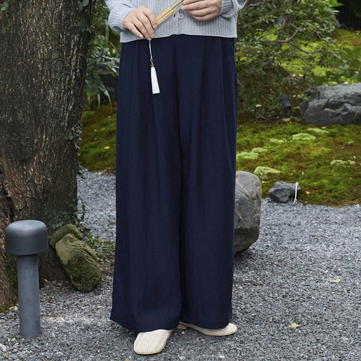 Buddha Stones Plain Ankle-Length Women's Pants With Pockets For Older Adults - image 29