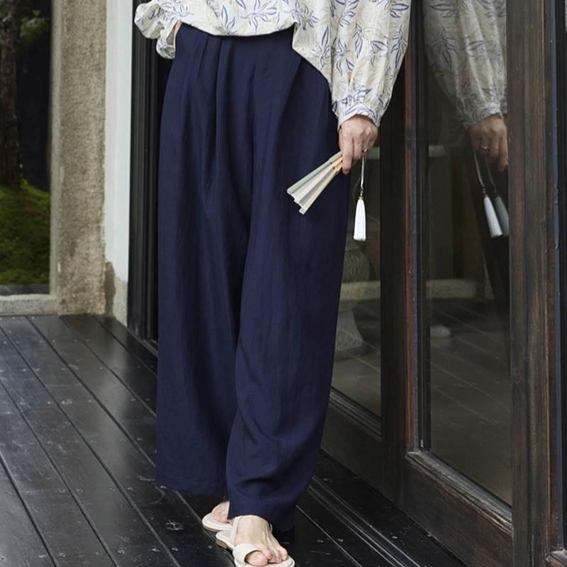 Buddha Stones Plain Ankle-Length Women's Pants With Pockets For Older Adults - image 23