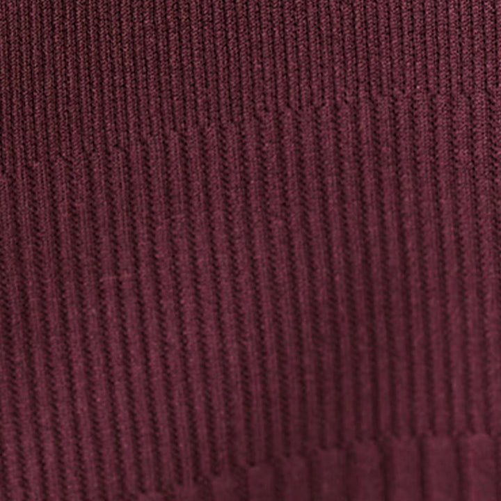 Buddha Stones Winter Irregular Hem Design Mock Neck Cotton Long Sleeve Midi Dress With Pockets - image 8