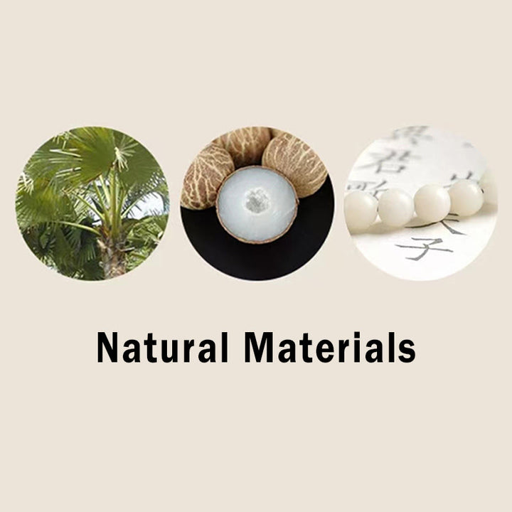 Buddha Stones Natural Green Sandalwood Bodhi Seed Soothing Bracelet - image 13