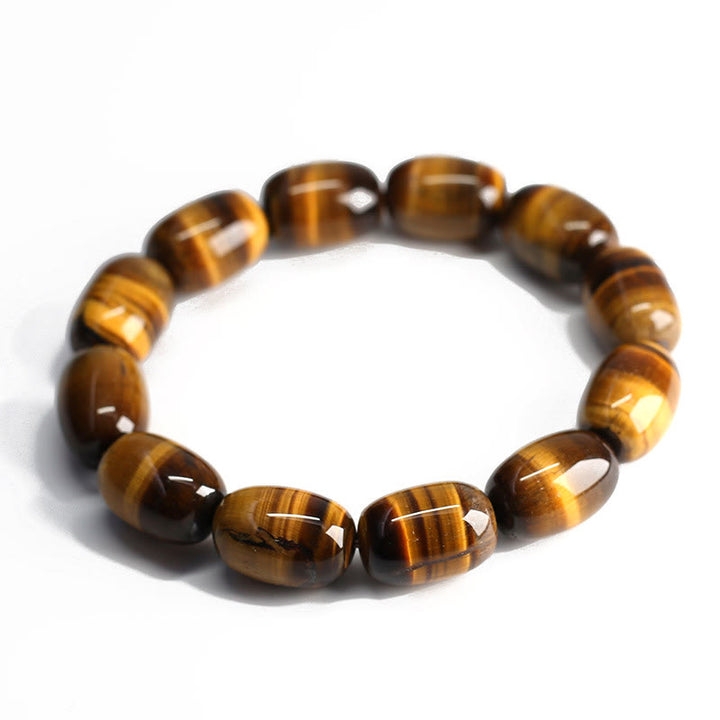 Buddha Stones Natural Tiger Eye Stone Integrity Willpower Bracelet - image 2