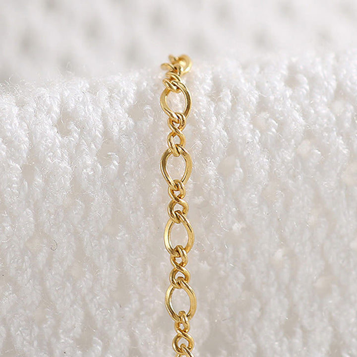 Buddha Stones 14k Gold Plated Natural Moonstone Healing Love Bracelet - image 10