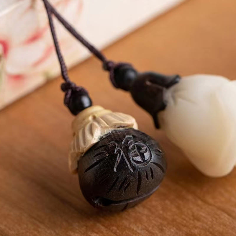 Buddha Stones Natural Green Sandalwood Bodhi Seed Soothing Bracelet - image 11