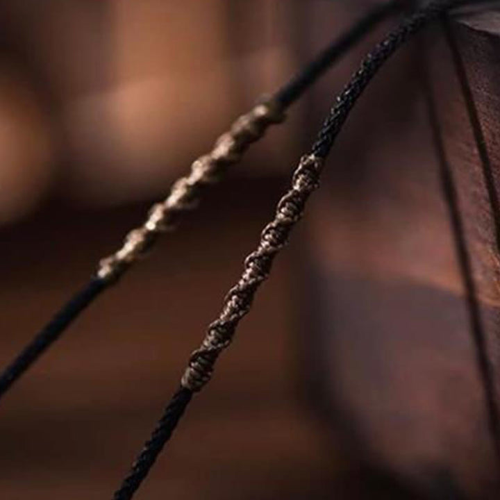 Buddha Stones Making A Fortune Chinese Character Copper Coin Wealth Necklace Pendant - image 6