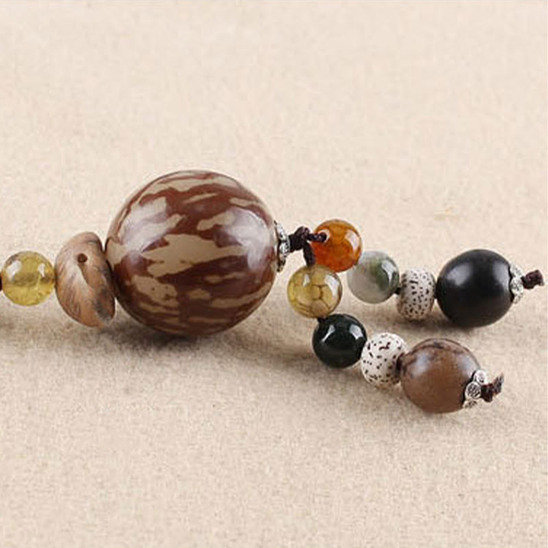 Buddha Stones Bodhi Seed Lotus Wisdom Harmony Necklace Pendant - image 7