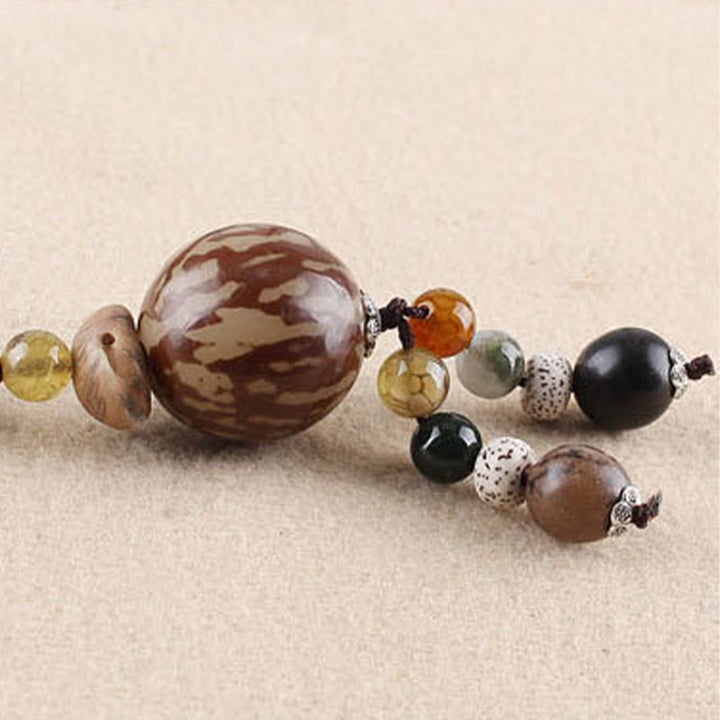 Buddha Stones Bodhi Seed Lotus Wisdom Harmony Necklace Pendant - image 7