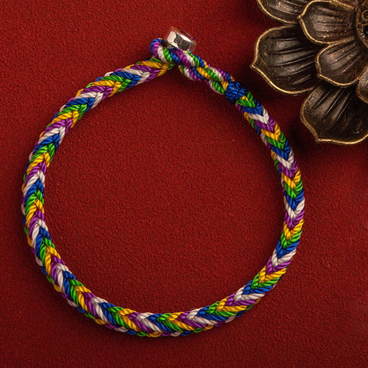 Buddha Stones "May everything go your way" Lucky Multicolored Bracelet - image 2