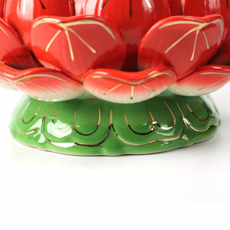 Buddha Stones Meditation Prayer Altar Lotus Flower Candle Holder Buddhist Temple Rituals Use Items - image 13