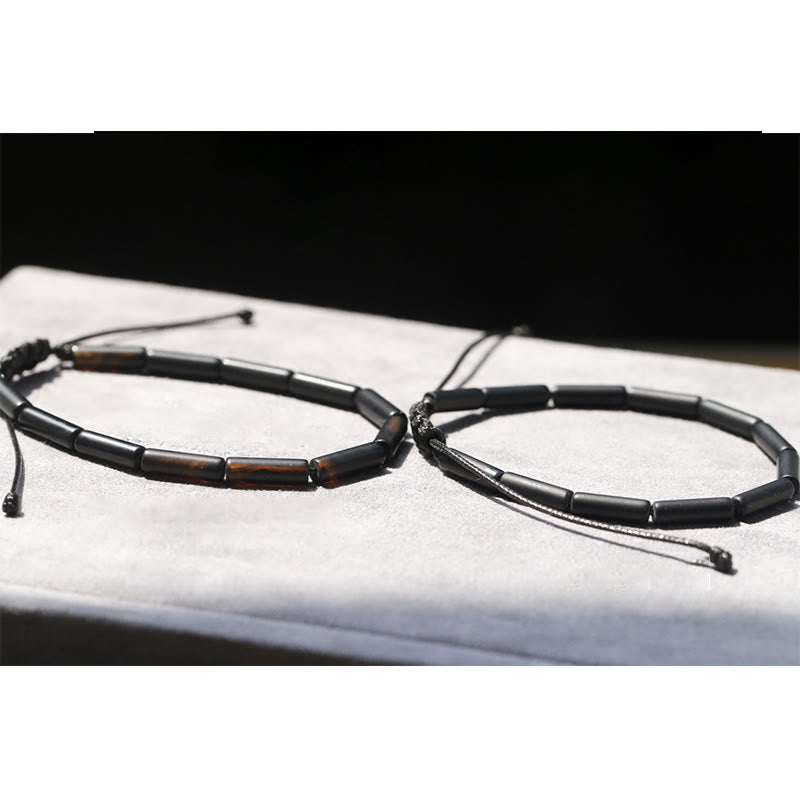 Buddha Stones Black Onyx Bead Support Protection Bracelet - image 11