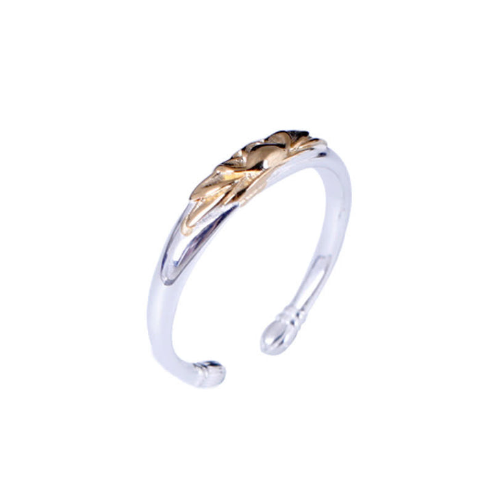Buddha Stones 925 Sterling Silver Lotus Flower New Beginning Ring - image 9