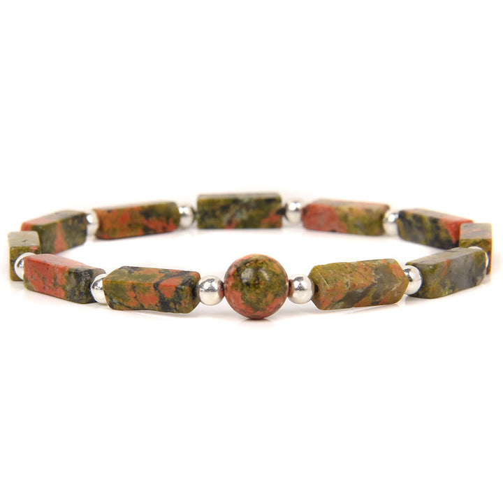 Buddha Stones Natural Crystal Amethyst Tiger Eye Spiritual Balance Bracelet - image 14
