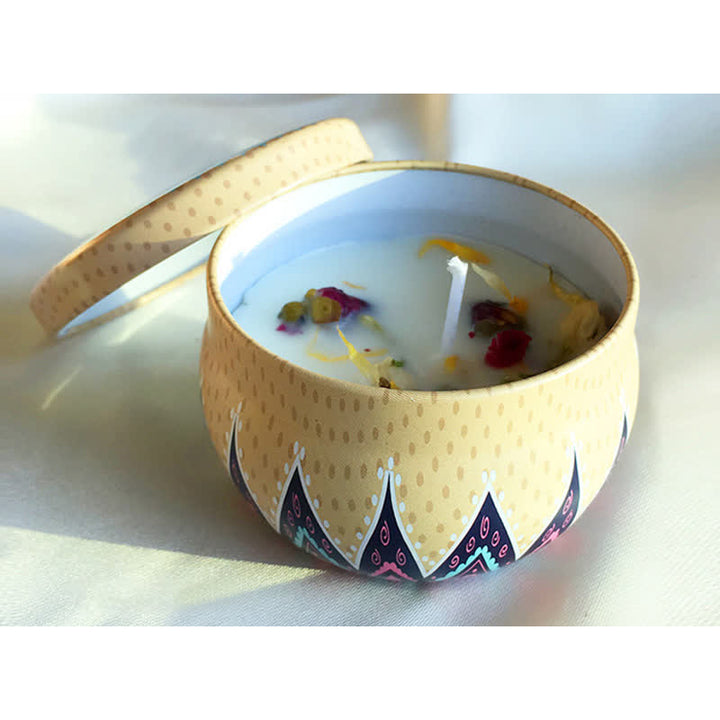 White Tea Ginger Flower Lavender Gardenia Scented Soy Wax Candle Gift For Family Friends - Lime And Basil - image 11