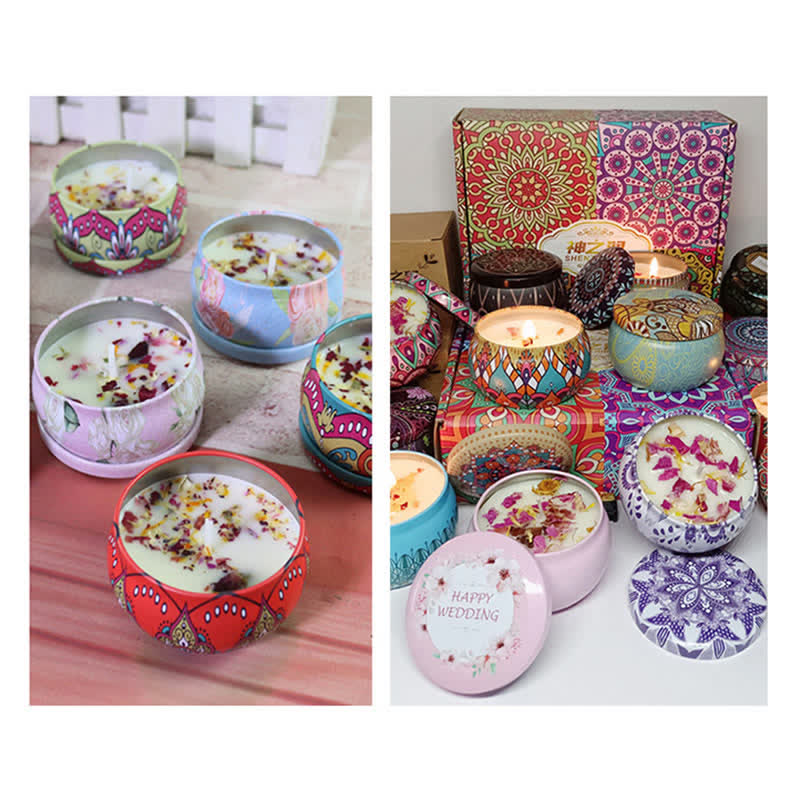 White Tea Ginger Flower Lavender Gardenia Scented Soy Wax Candle Gift For Family Friends - image 16