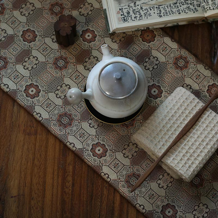 Elegant Floral Brocade Pattern Cup Mat Tea Cup Coaster - image 14