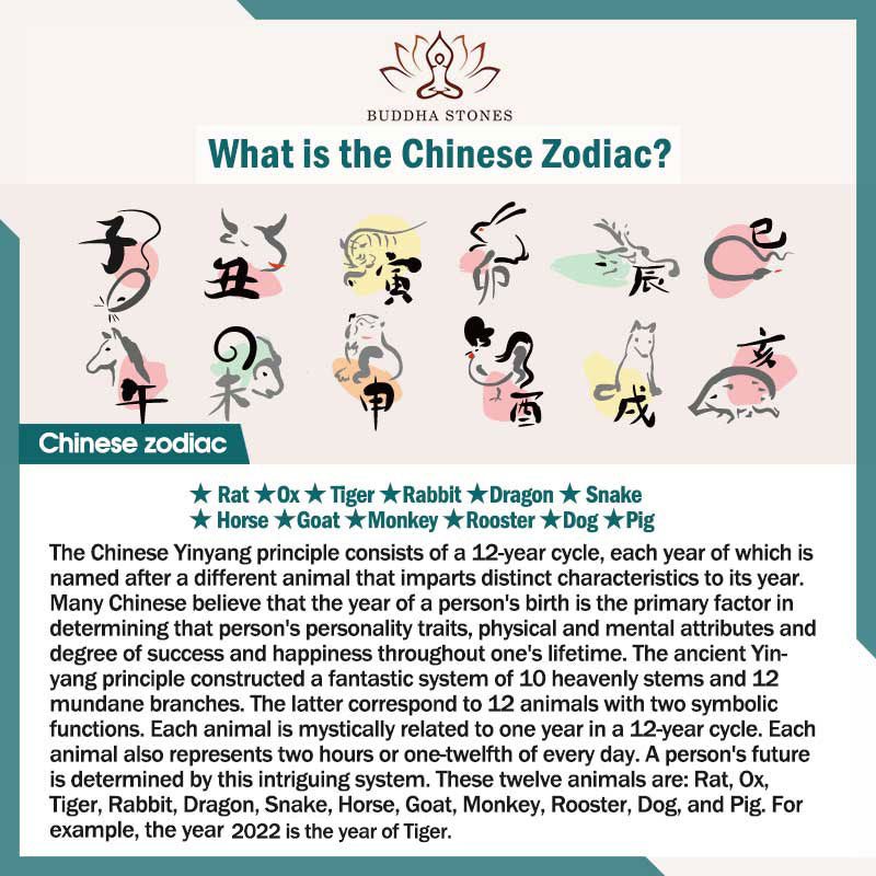 Buddha Stones 12 Chinese Zodiac Moonstone Calm Love Bracelet - image 7