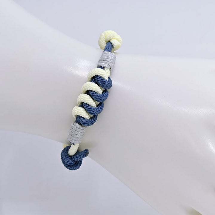Buddha Stones Simple Design King Kong Knot Strength Braid String Bracelet - image 9
