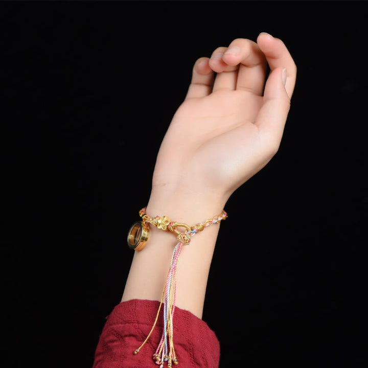 Buddha Stones Tibetan Handmade Luck Colorful String Single Double Wrap Braided Bracelet - image 8