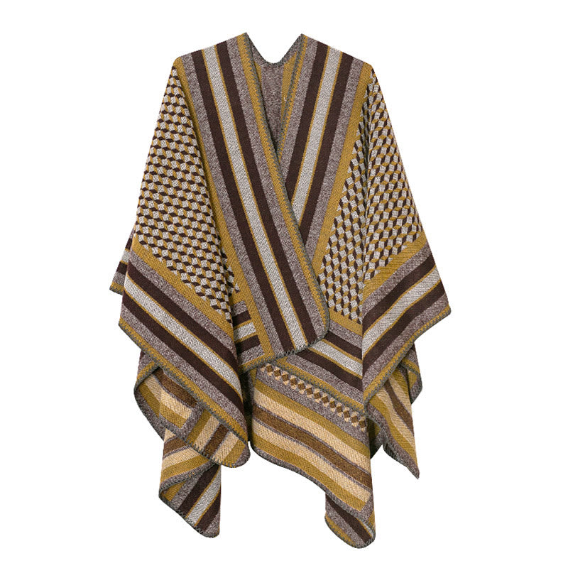 Buddha Stones Tibetan Shawl Classic Pattern Winter Cozy Warm Travel Scarf Wrap - image 21